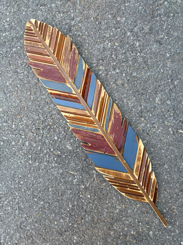 36” Wall Hanging Feather