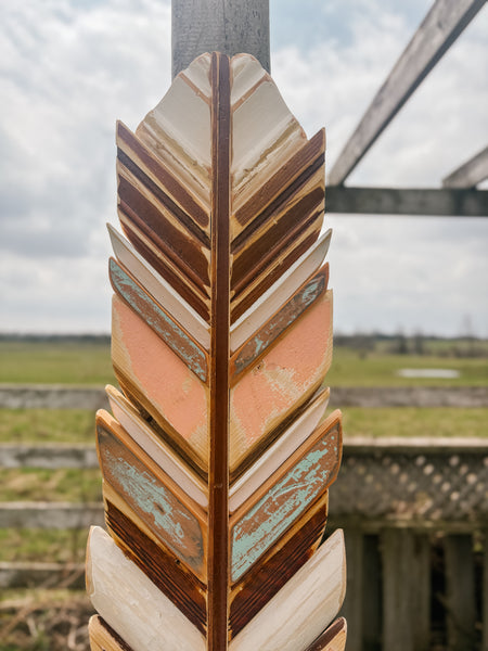 27” Wall Hanging Feather