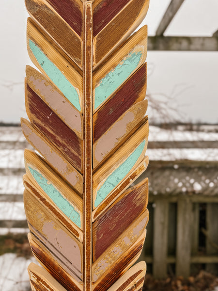32” Wall Hanging Feather