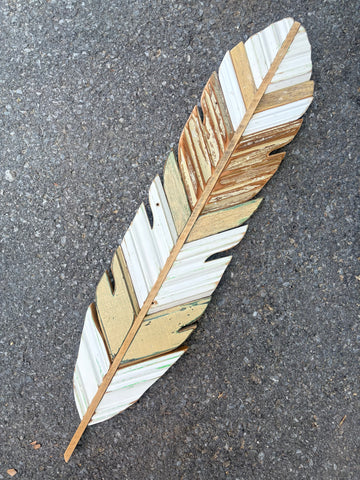 38” Wall Hanging Feather