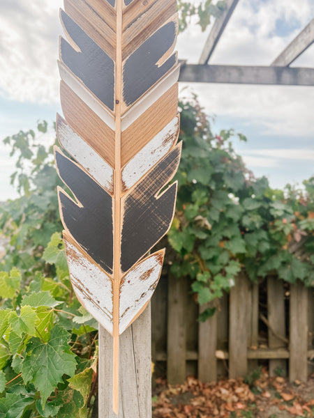 33” Wall Hanging Feather