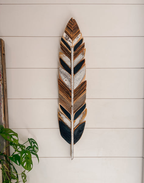 28” Wall Hanging Feather