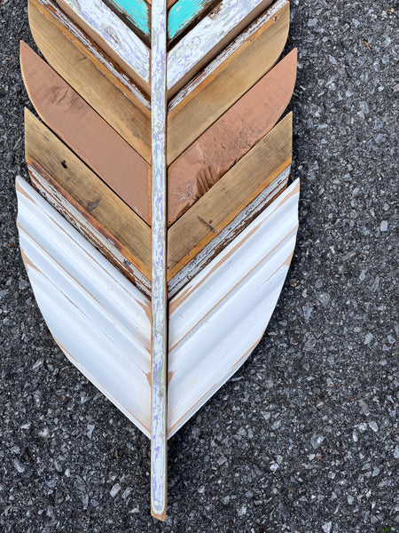33” Wall Hanging Feather