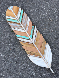 33” Wall Hanging Feather