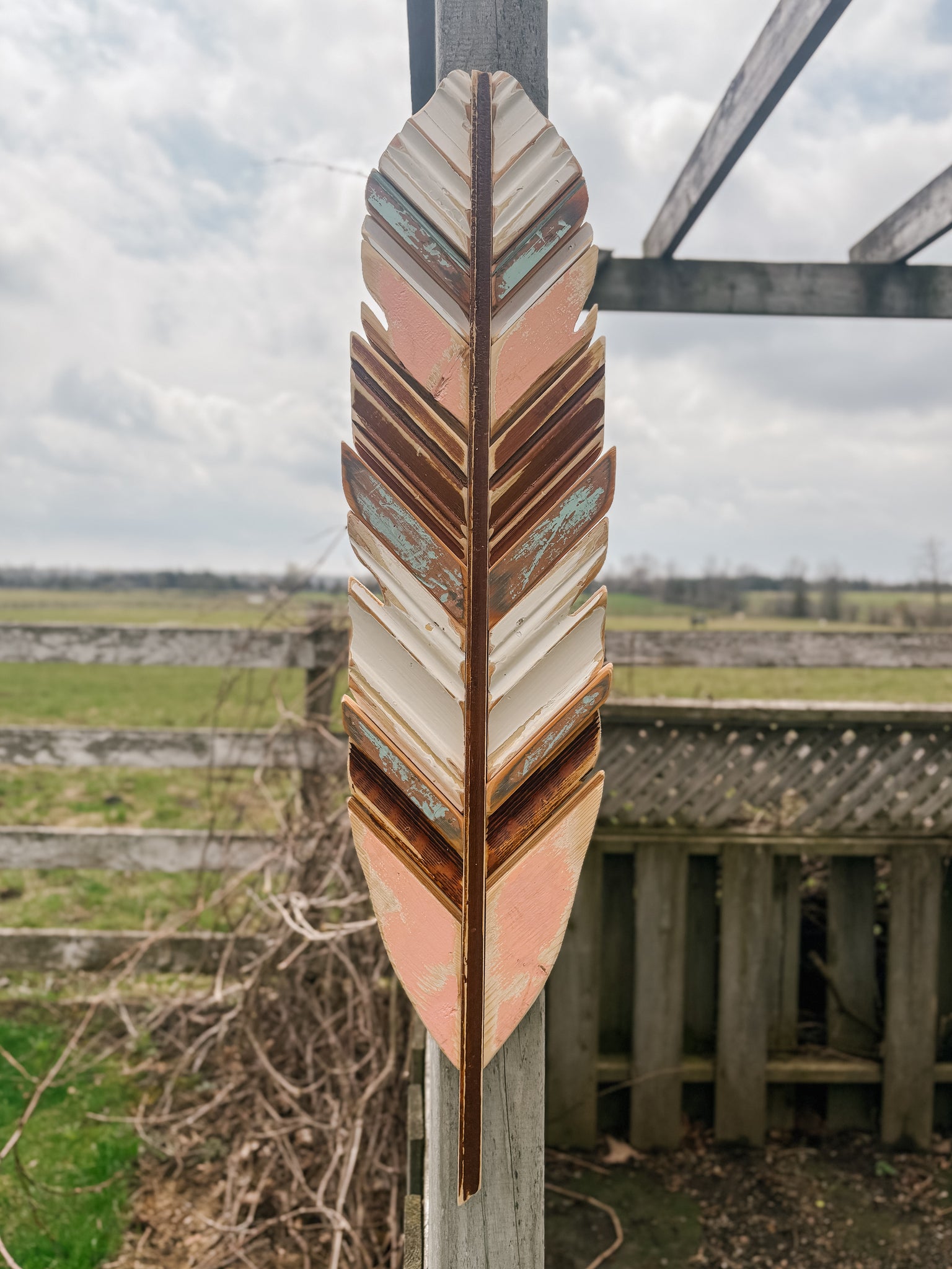 32” Wall Hanging Feather