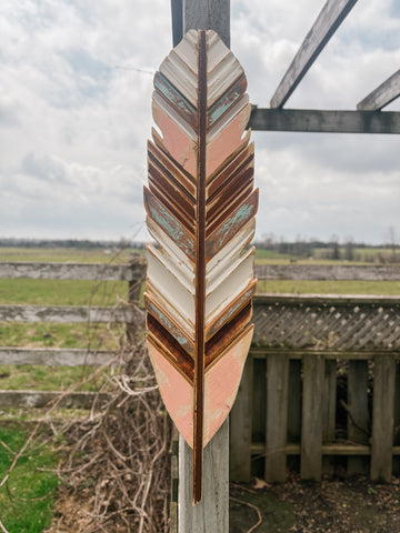 32” Wall Hanging Feather