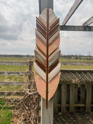 27” Wall Hanging Feather
