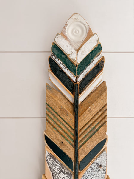 28” Wall Hanging Feather