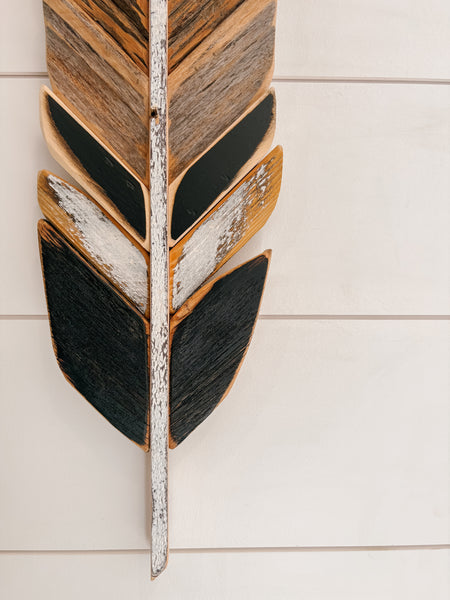 28” Wall Hanging Feather