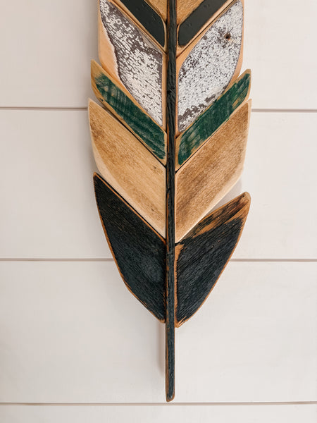 28” Wall Hanging Feather
