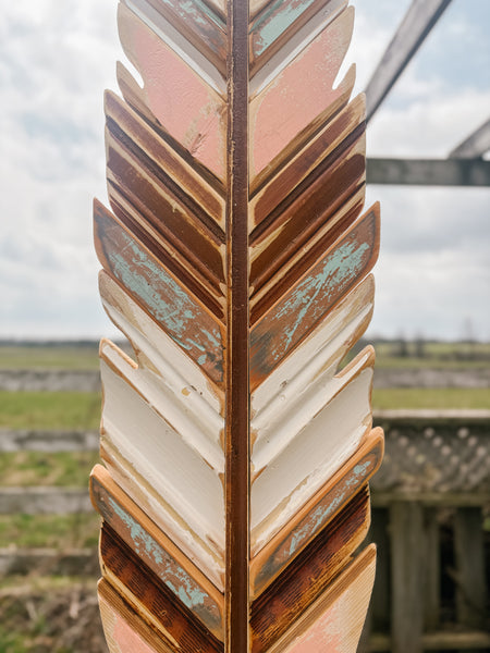 32” Wall Hanging Feather