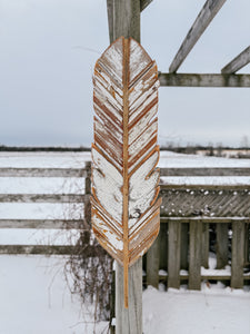 30” Wall Hanging Feather