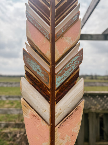 27” Wall Hanging Feather