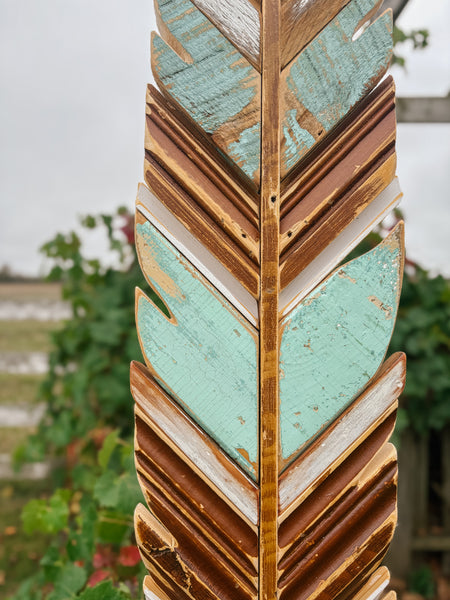 37” Wall Hanging Feather