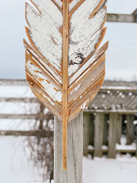 30” Wall Hanging Feather