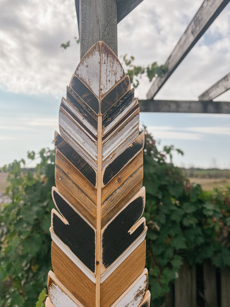 33” Wall Hanging Feather