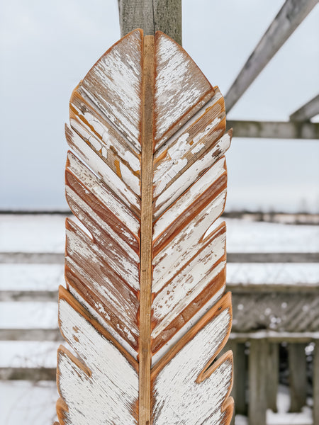 30” Wall Hanging Feather