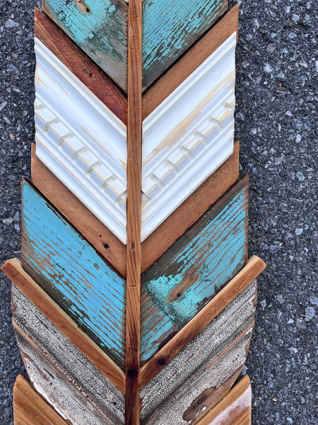 34" Wall Hanging Feather