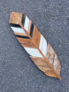 37" Wall Hanging Feather